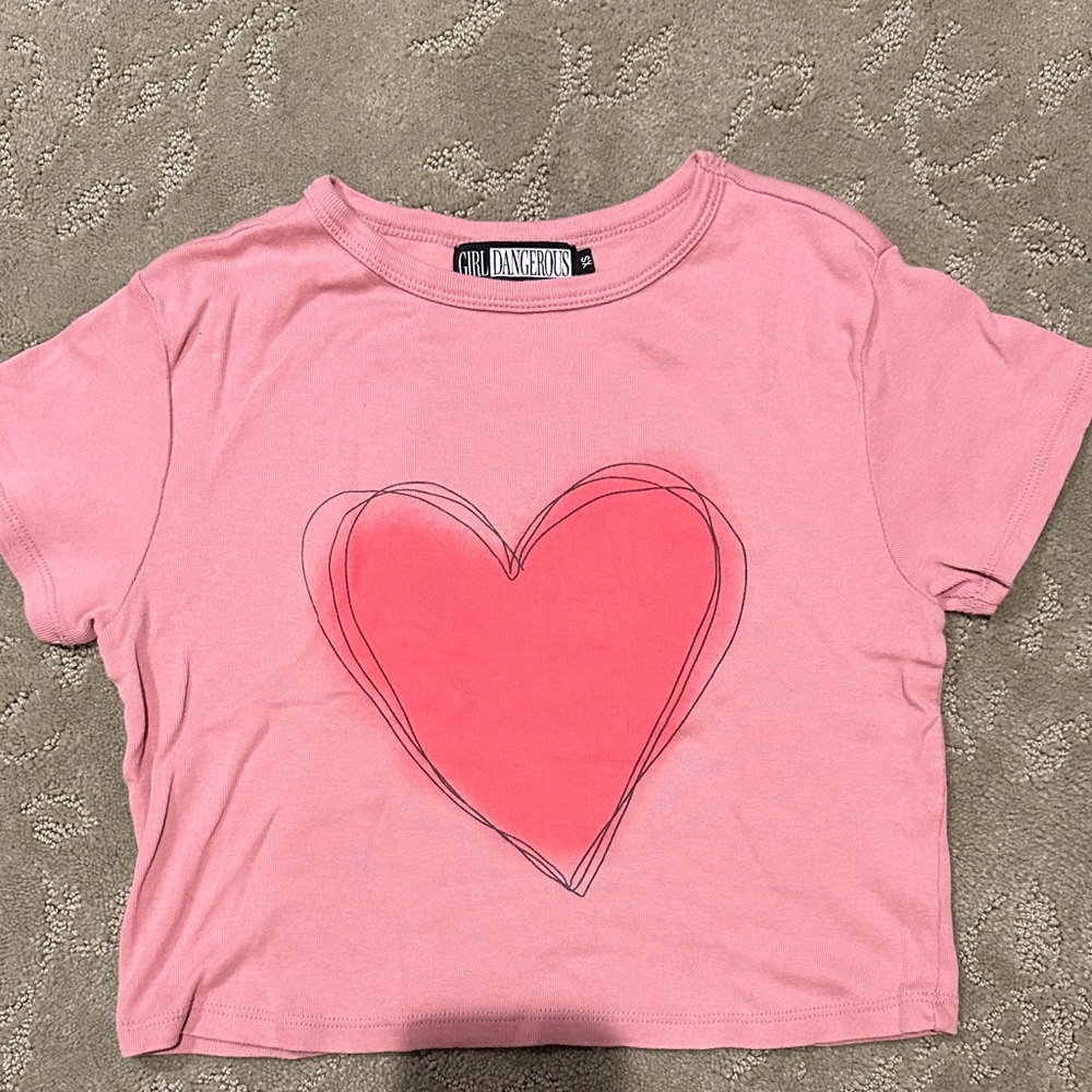 Pink Heart Kids (juniors) T-Shirt